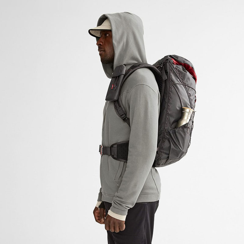 Purchase Klattermusen Off The Mountain Contrast Cotton Hoodie Casual Zip Sweatshirt 20675M