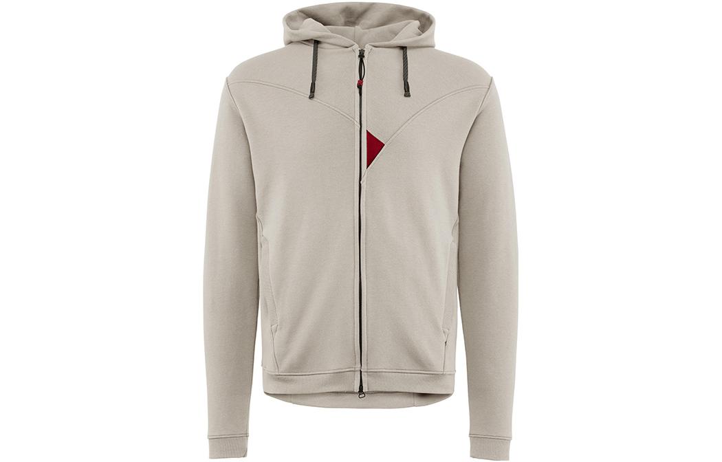Details for Klattermusen Off The Mountain Contrast Cotton Hoodie Casual Zip Sweatshirt 20675M