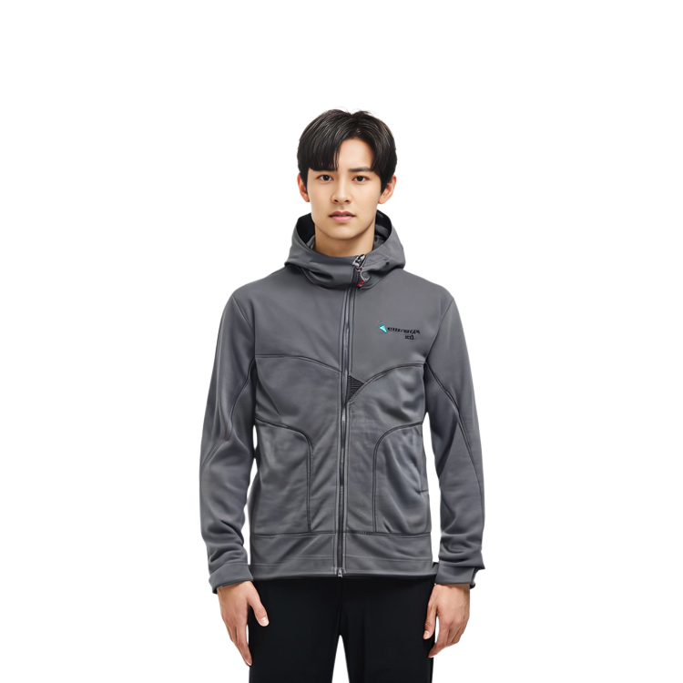Shop KLATTERMUSEN Sigyn轻量抓绒连帽衫 户外速干夹克. 20679M