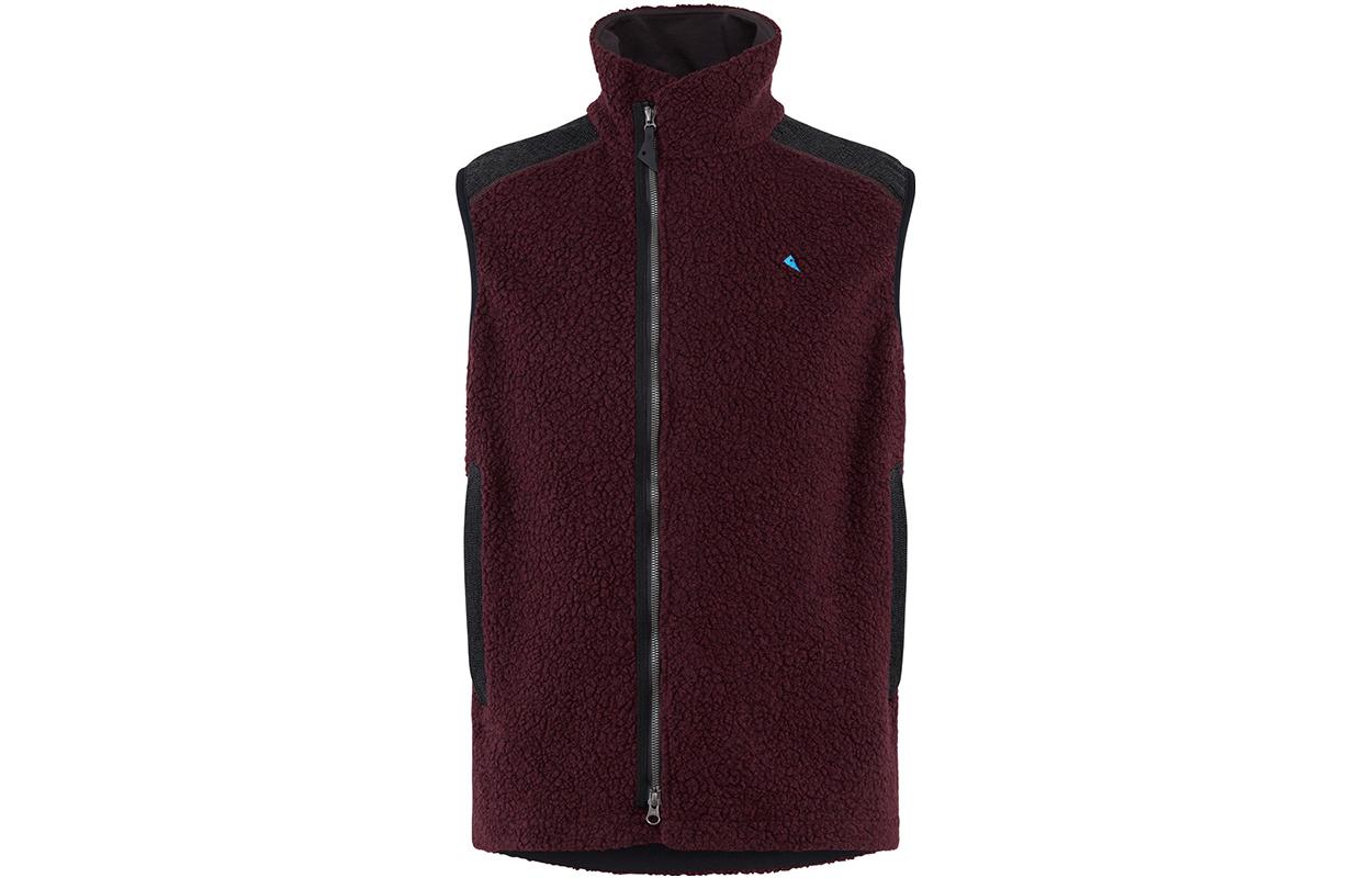 Order KLATTERMUSEN Skoll 羊毛混紡透氣刷毛登山背心 - 紅色。 10099M