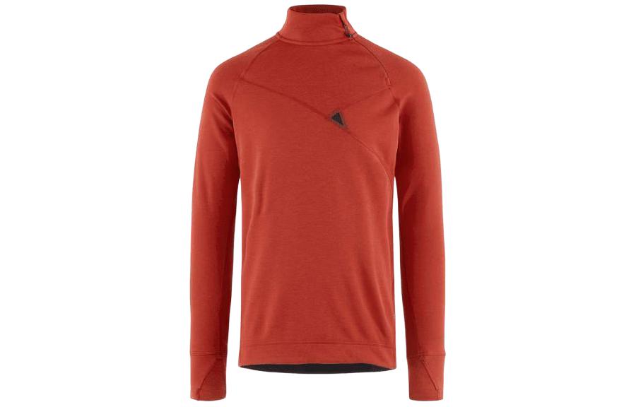 KLATTERMUSEN Solid Color Stand Collar Slim Fit Long Sleeve Sweatshirt 20629M