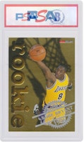 Kobe Bryant 1996 Panini Hoops Rookies Rookie Gold Foil #3 Kobe Bryant 1996 Panini Hoops Rookies Rookie Gold Foil #3
