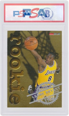 Kobe Bryant 1996 Panini Hoops Rookies Rookie Gold Foil #3 Buy Kobe Bryant 1996 Panini Hoops Rookies Rookie Gold Foil #3