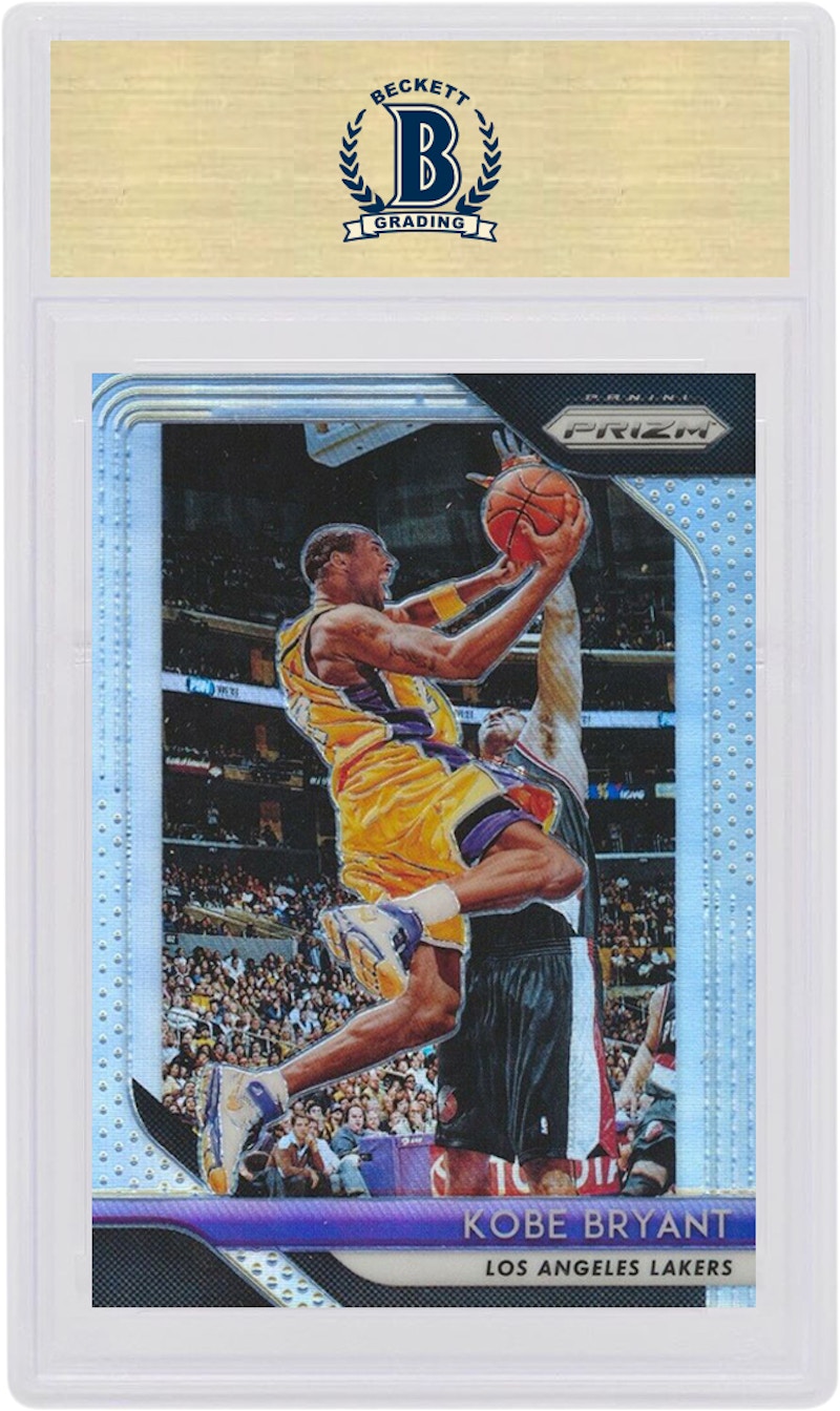 Order Kobe Bryant 2018 Panini Prizm Silver #15 Kad Permainan