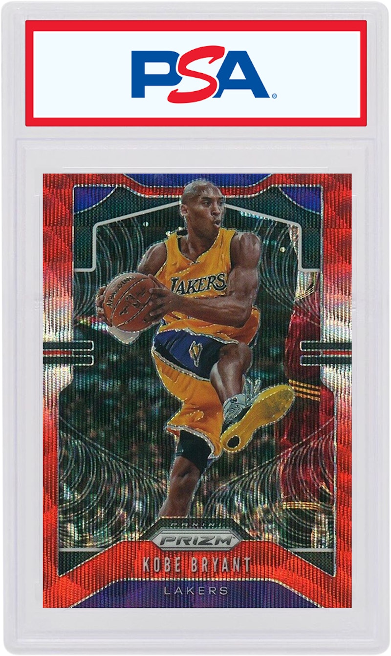 Kobe Bryant 2019 Panini Prizm Ruby Wave #8