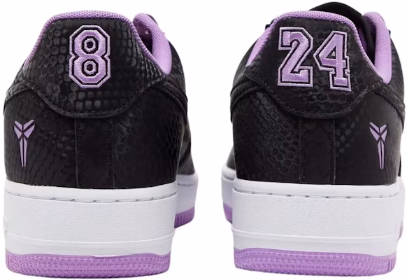 Kobe Bryant x Nike Air Force 1 Low 'Black Purple Stardust' IB0018-007 Lookbook Kobe Bryant x Nike Air Force 1 Low 'Black Purple Stardust' IB0018-007