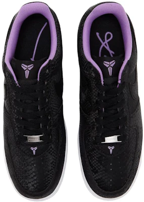 Kobe Bryant x Nike Air Force 1 Low 'Black Purple Stardust' IB0018-007 Shop Kobe Bryant x Nike Air Force 1 Low 'Black Purple Stardust' IB0018-007