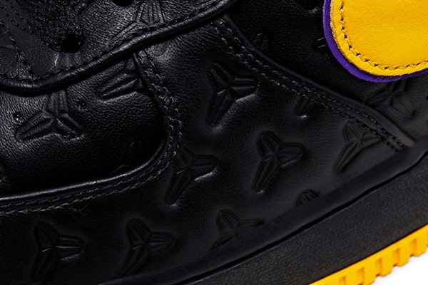 Kobe Bryant x Nike Air Force 1 Low 'Lakers Away' HV5122-001 2