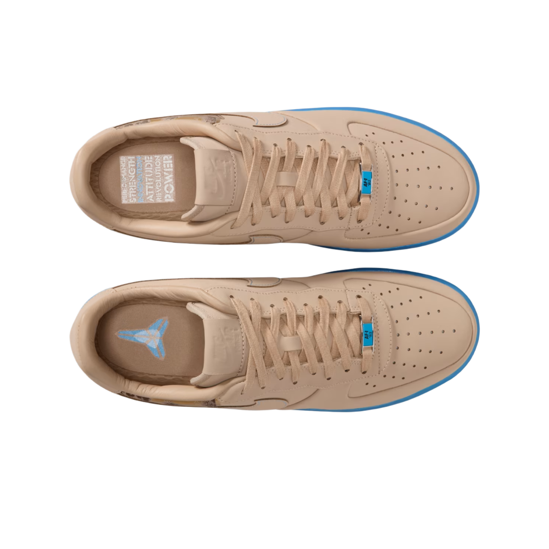 Order Kobe Bryant x Nike Air Force 1 Low 'Linen' zapatillas. IH1018-200