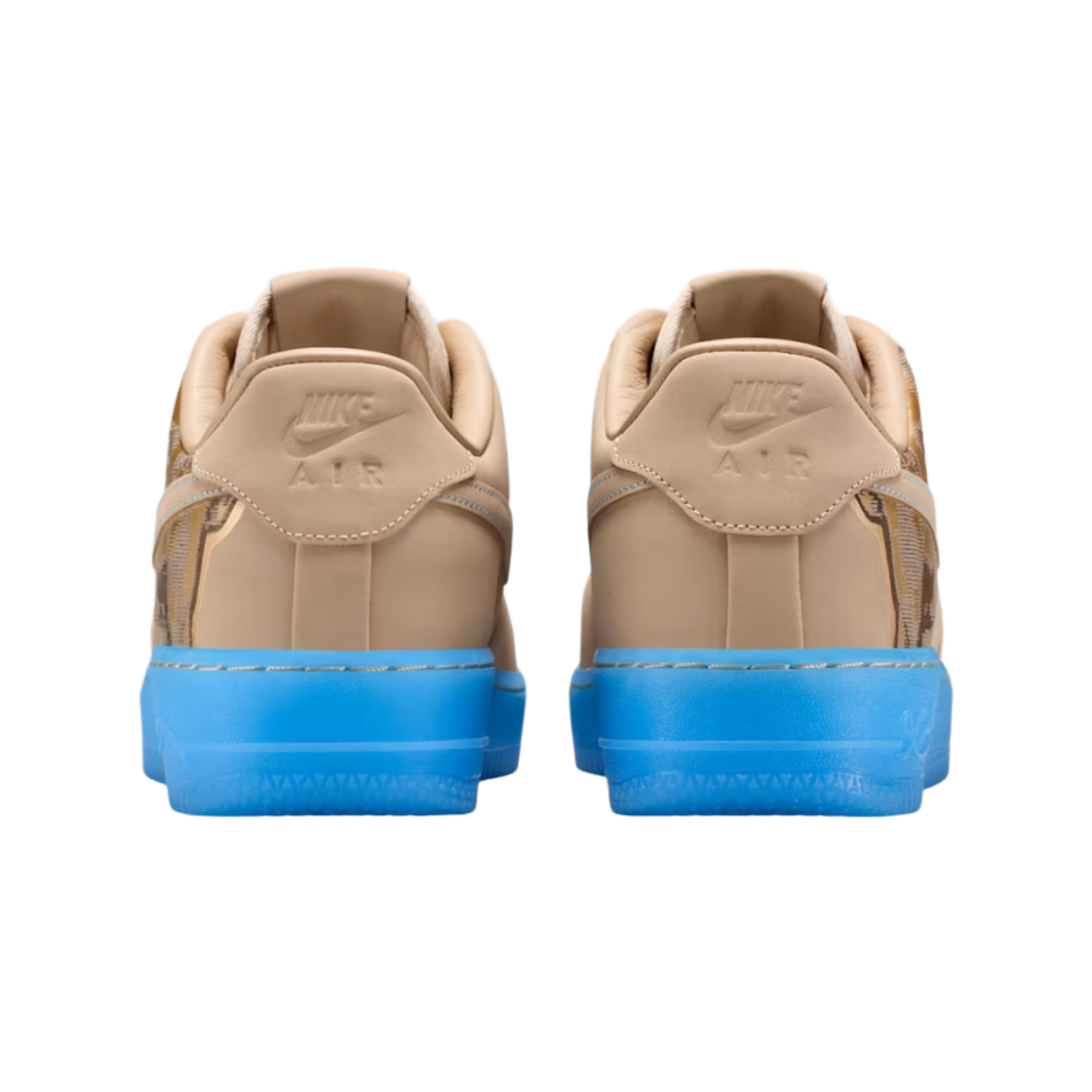 Lookbook Kobe Bryant x Nike Air Force 1 Low 'Linen' zapatillas. IH1018-200