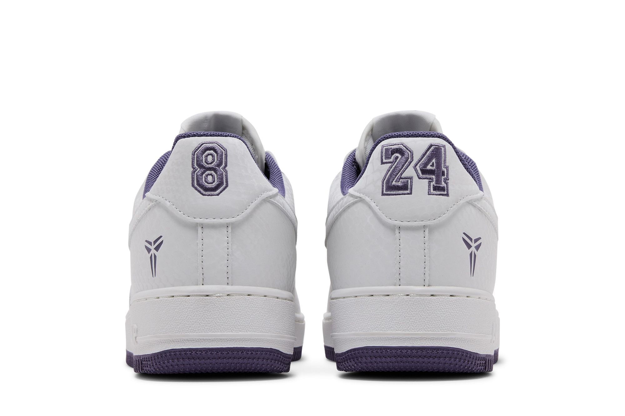 Details for Kobe Bryant x Nike Air Force 1 Low ''Summit White Daybreak'' Putih Lelaki. IB0018-102