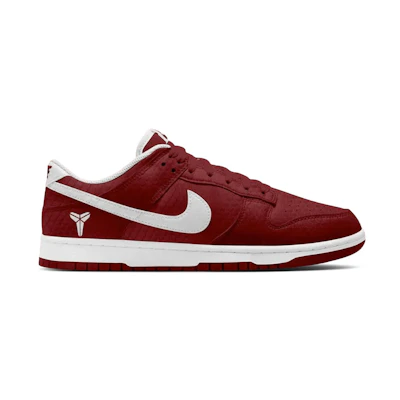 Kobe Bryant Nike Dunk Low Protro 'Team Red'