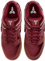 Shop Kobe Bryant x Nike Dunk Low Protro 'Team Red' IM0581-600