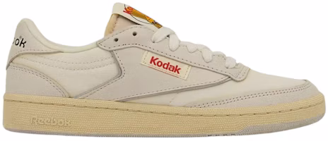 Details for Kodak x Reebok Club C 85 ''Chalk Cream'' Kasut Sneakers Retro. 100228863