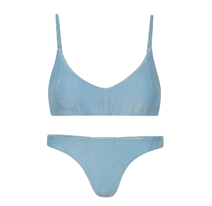 Buy Kolbie Bikini Dua Potong Biru Langit XT004