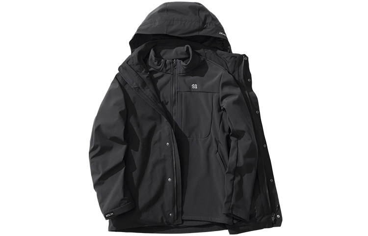 KOLON SPORT 24Nature Waterproof Windproof Warm Jacket 2-Piece Set LHJK1WNT33