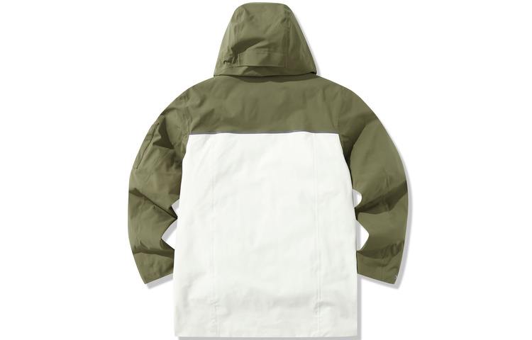 Lookbook 코오롱스포츠 3-in-1 방수/방풍 다운 라이너 분리형 재킷. LHJK3WTT51