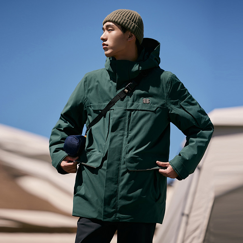 Sizing 코오롱스포츠 3-in-1 방수/방풍 다운 라이너 분리형 재킷. LHJK3WTT51