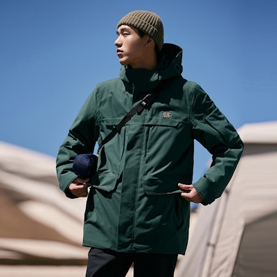 코오롱스포츠 3-in-1 방수/방풍 다운 라이너 분리형 재킷. LHJK3WTT51 Sizing 코오롱스포츠 3-in-1 방수/방풍 다운 라이너 분리형 재킷. LHJK3WTT51