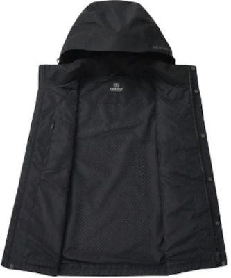 코오롱스포츠 블랙 후드 로고 집업 자켓 V2JGX24121-BLK Shop 코오롱스포츠 블랙 후드 로고 집업 자켓 V2JGX24121-BLK