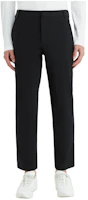 Order KOLON SPORT 黑色中腰直筒拉鍊休閒長褲 LHLP4MT505