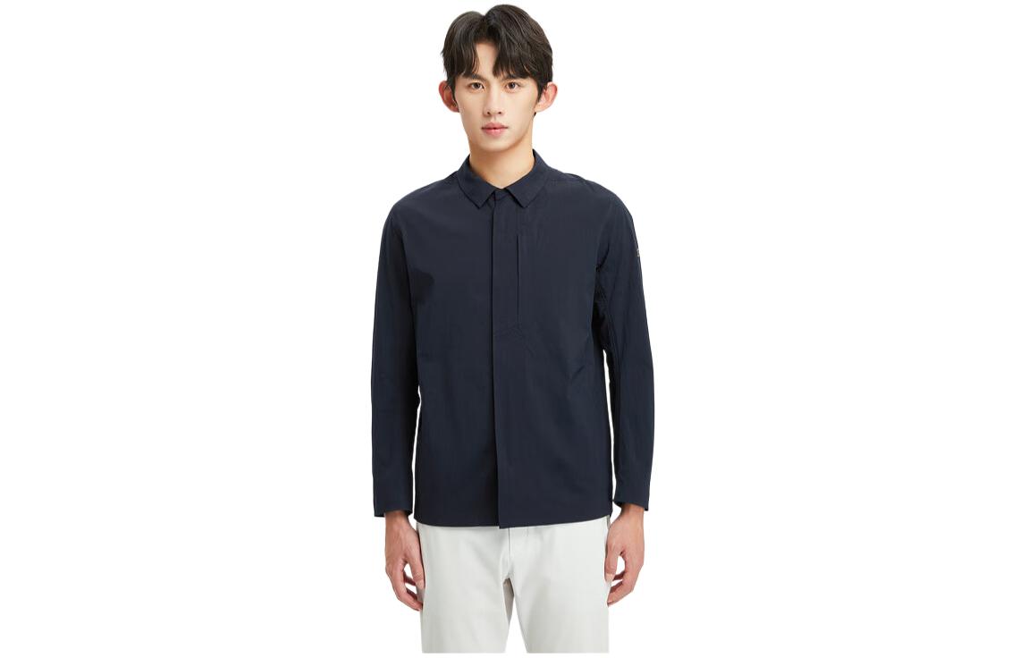 Details for KOLON SPORT Jaket Kemeja Zip-Up Kasual Luar Trafik. LHJK4MT525