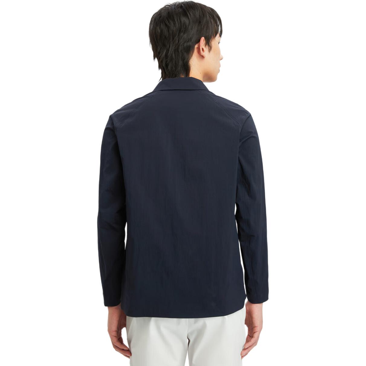 Cheap KOLON SPORT Jaket Kemeja Zip-Up Kasual Luar Trafik. LHJK4MT525