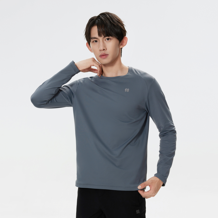 Shop KOLON SPORT 防曬抗UV彈性長袖登山T恤 LHRT4AN105