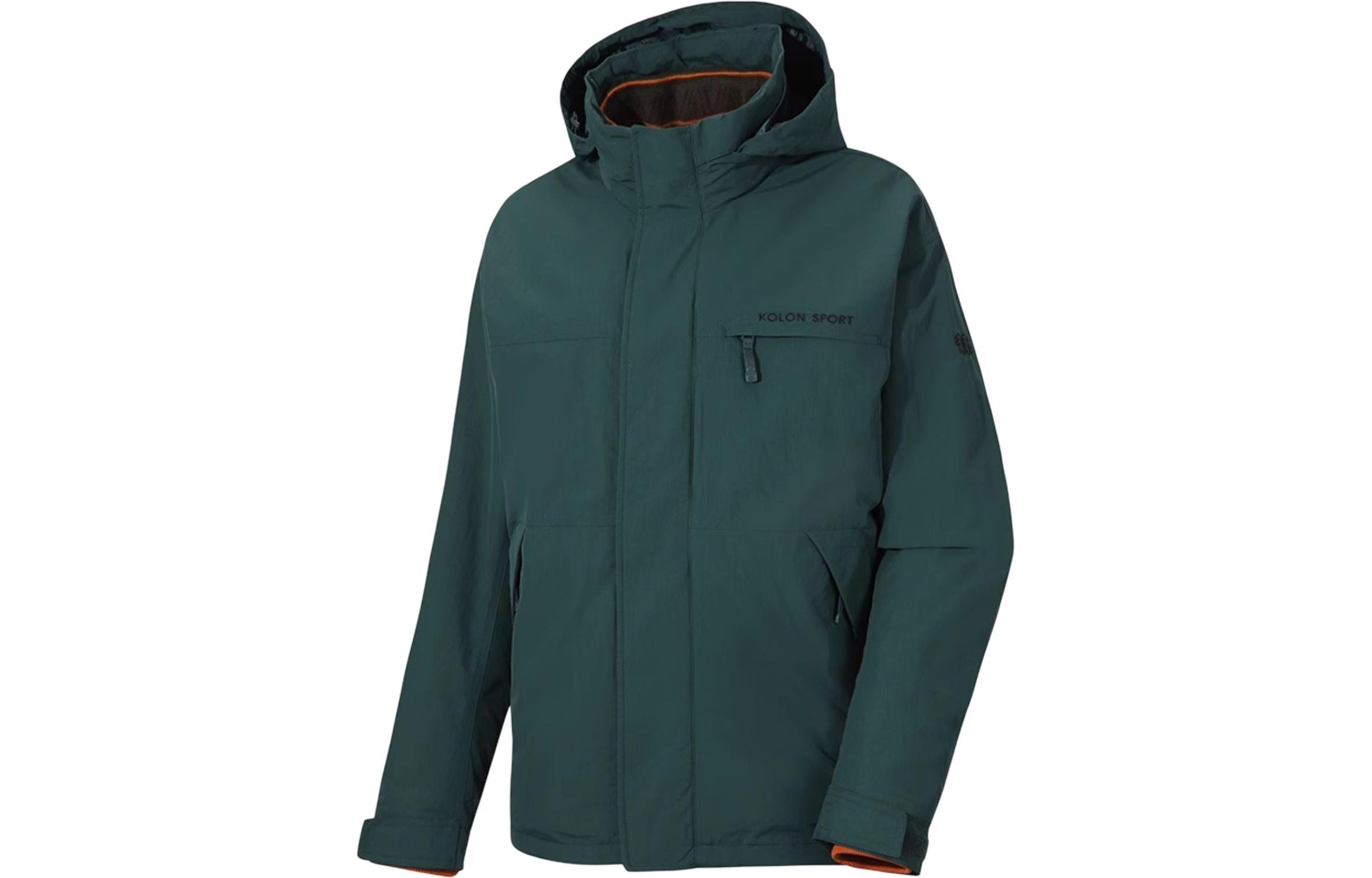 KOLON SPORT  Hooded Fleece-Lined 3-in-1 Zip Jacket Outdoor Casual Wear JWJJW22231 圖 7