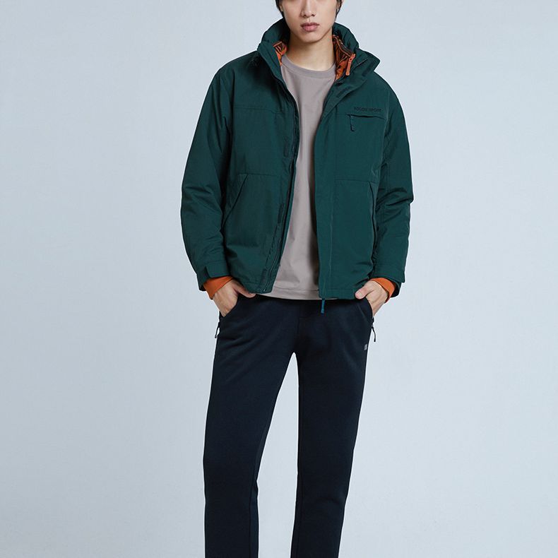 KOLON SPORT  Hooded Fleece-Lined 3-in-1 Zip Jacket Outdoor Casual Wear JWJJW22231 圖 9