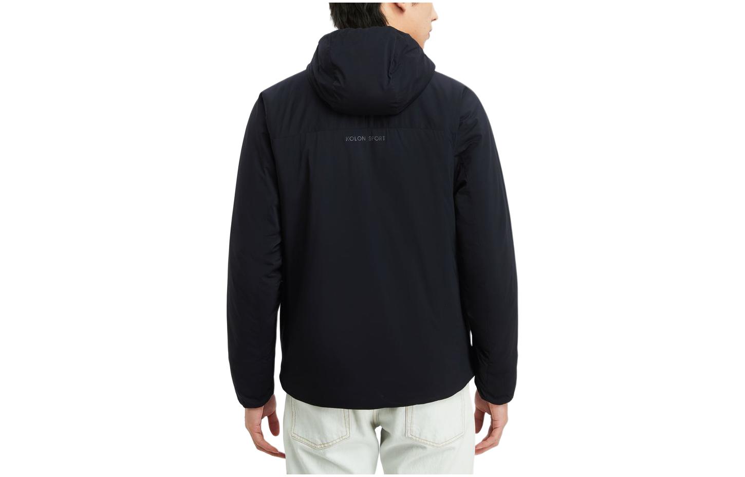 Lookbook KOLON SPORT フード付きジップアップジャケット 長袖カジュアルコットンアウター LHPJ3WTK25