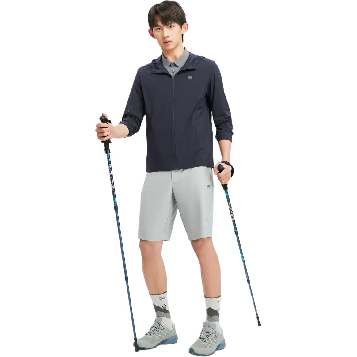 Sizing 코오롱스포츠 로고 그래픽 후드 집업 자켓 LHJK4MN107