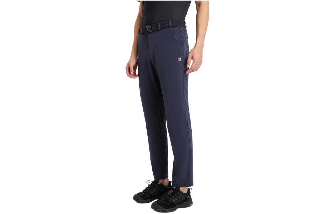 KOLON SPORT  Outdoor Straight-Leg Zip Casual Pants - Solid Color LHLP4MN209