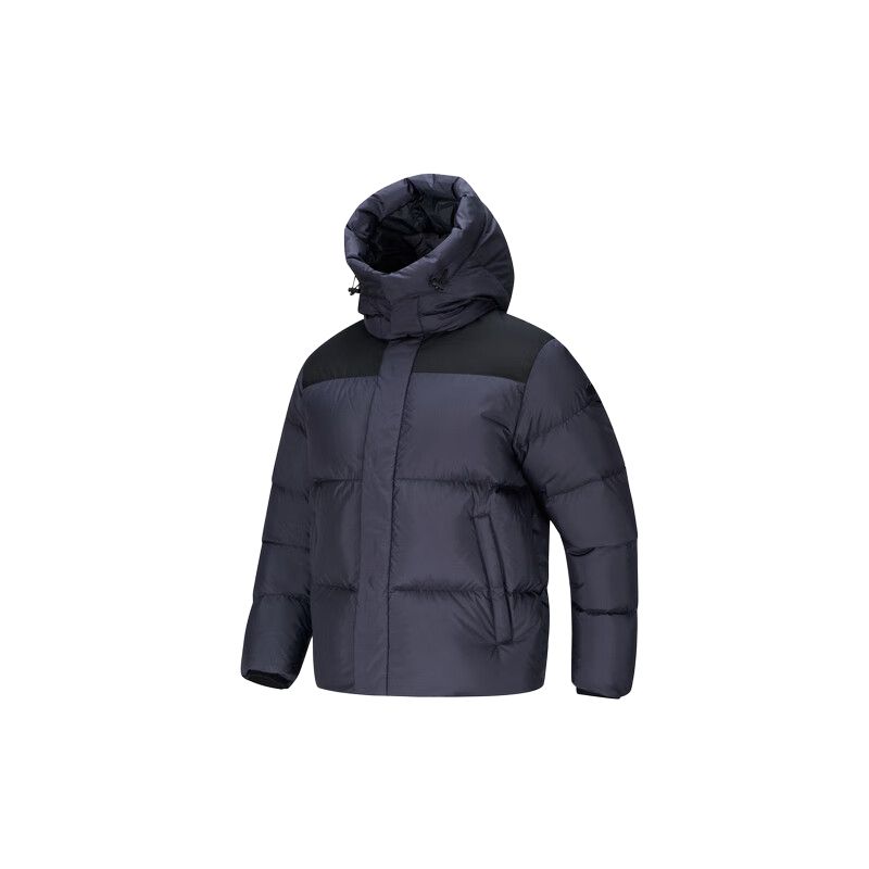 KOLON SPORT  Patchwork Hooded Down Jacket LHDJ3WTK17