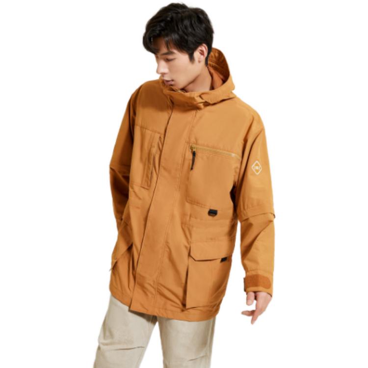 Shop KOLON SPORT 素色多口袋連帽外套 LHJK2AT515