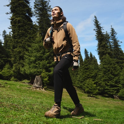 코오롱스포츠 방수 방풍 스트레치 소프트쉘 등산 자켓 LHJK4AN167 4