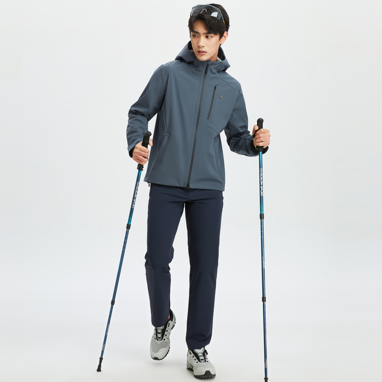 Shop KOLON SPORT 防風防水軟殼連帽外套 LHJK4MNT05