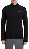 KOLON SPORT Black Solid Color Zip-Up Jacket LHFJ2WN141 KOLON SPORT Black Solid Color Zip-Up Jacket LHFJ2WN141