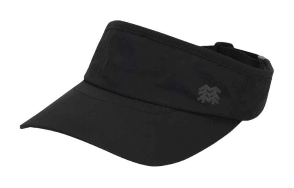 Kolon Sport Black Unisex Nylon Polyester Sunproof Hat - Minimalist Design QERHX24301BLK