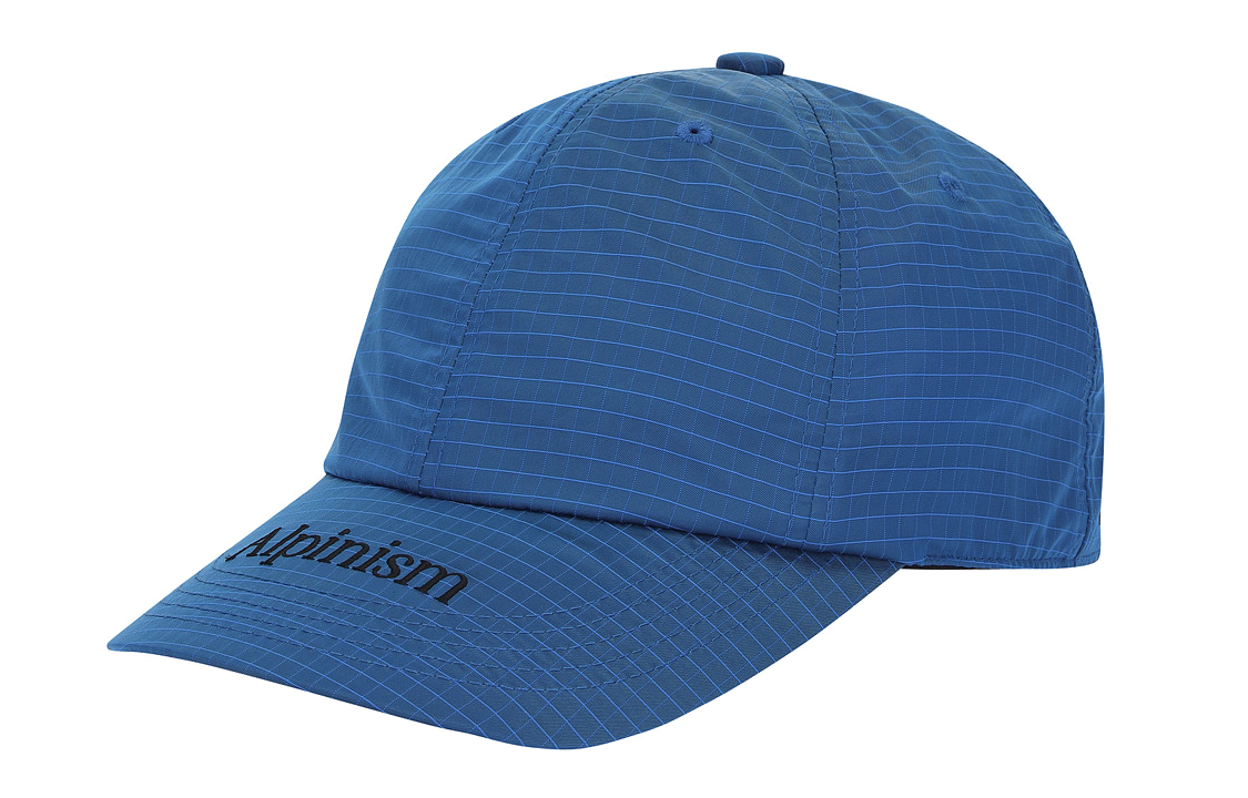 KOLON SPORT Blue Embroidered Nylon Polyester Baseball Cap Unisex Couple Style QEREX24421BLU