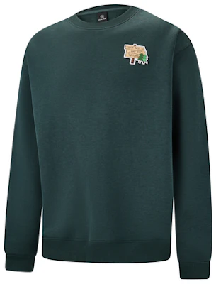 KOLON SPORT 露营男女通用防静电图案圆领卫衣 LUMT4WTT54 8