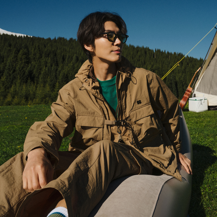 Sizing KOLON SPORT露營系列防風防水戶外襯衫 LUJK4AT504