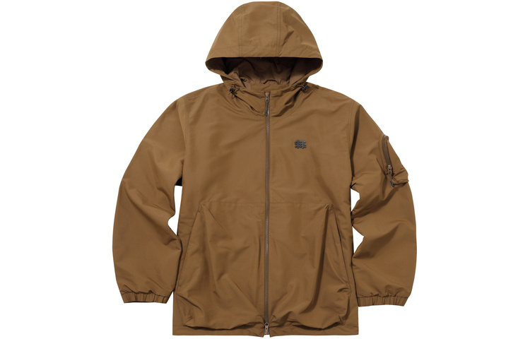 Kolon Sport Camping Series Water-Repellent Plaid Pocket Casual Jacket - LHJK3AT697