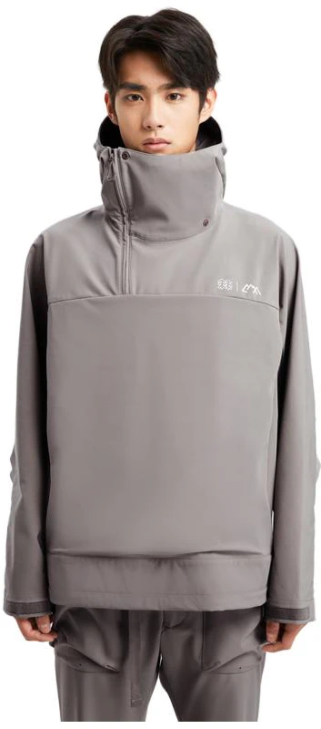 kolon-sport-cmf-windproof-hoodie-unisex-grey-beige-casual-sportswear-lumt-3-wt-911-ta