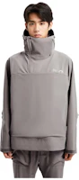KOLON SPORT CMF Windproof Hoodie Unisex Grey Beige Casual Sportswear LUMT3WT911-TA KOLON SPORT CMF Windproof Hoodie Unisex Grey Beige Casual Sportswear LUMT3WT911-TA