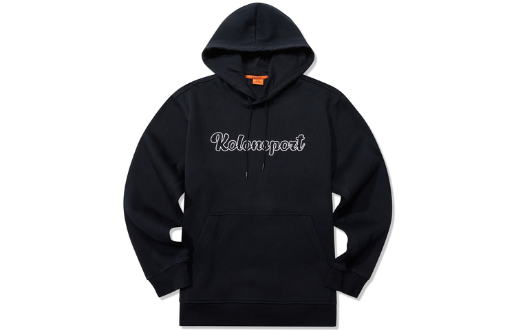 KOLON SPORT Embroidered Hoodie - Soft, Stretchy, Comfortable Fit LHMT3WT717
