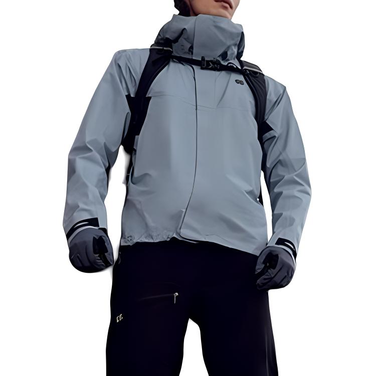 Details for 可隆户外GAIA PRO浅蓝色防水防风登山夹克 LHGJ4AN219