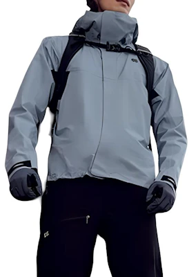 可隆户外GAIA PRO浅蓝色防水防风登山夹克 LHGJ4AN219 Details for 可隆户外GAIA PRO浅蓝色防水防风登山夹克 LHGJ4AN219