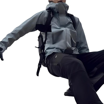 可隆户外GAIA PRO浅蓝色防水防风登山夹克 LHGJ4AN219 Sizing 可隆户外GAIA PRO浅蓝色防水防风登山夹克 LHGJ4AN219