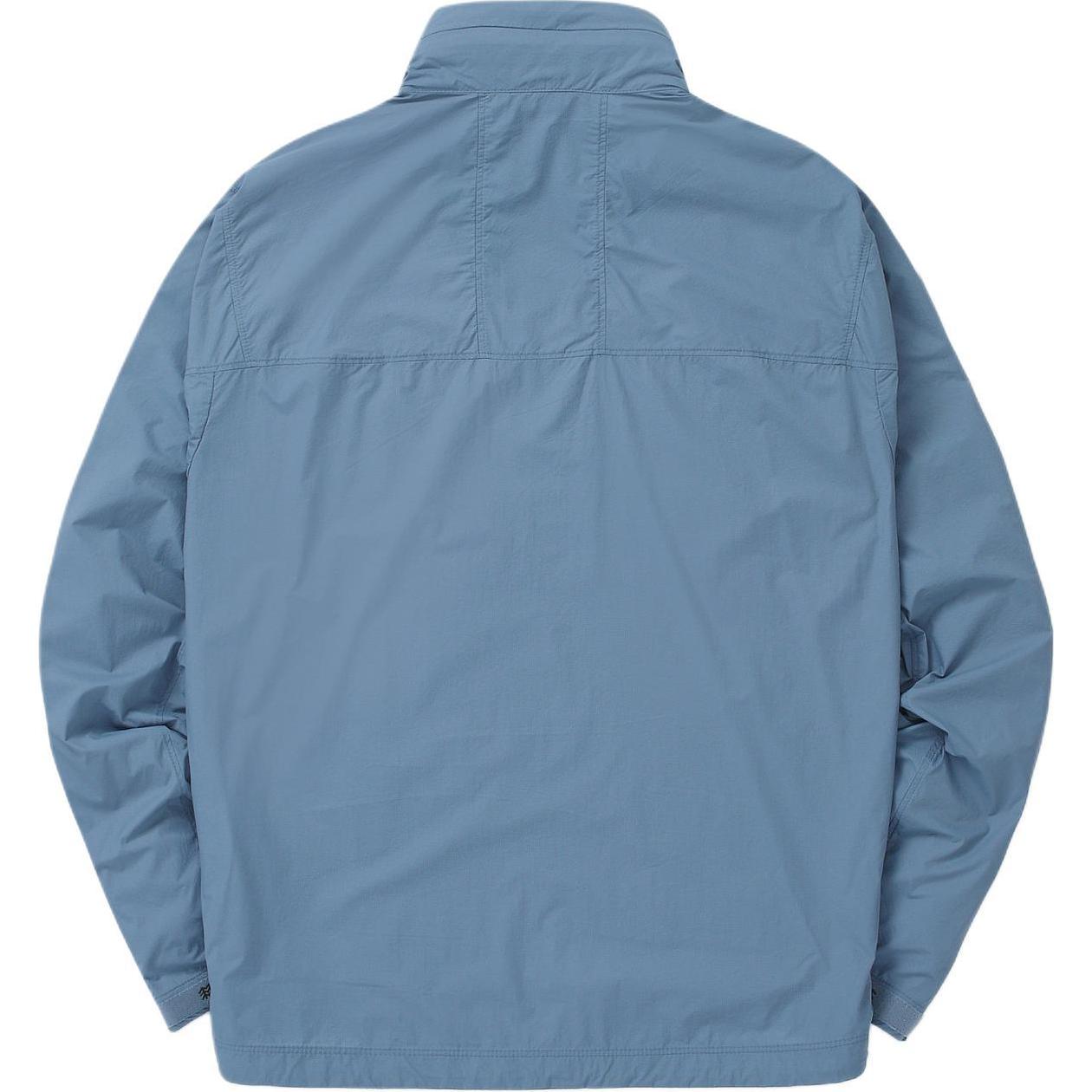 Lookbook KOLON SPORT 灰色可拆式帽長袖休閒外套 V2JJX24201KGY